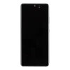 LCD kijelző + Érintőegység + Előlap Samsung SM-G998 Galaxy S21 Ultra Phantom Silver (Szervíz csomag)