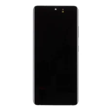 LCD kijelző + Érintőegység + Előlap Samsung SM-G998 Galaxy S21 Ultra Phantom Silver (Szervíz csomag)