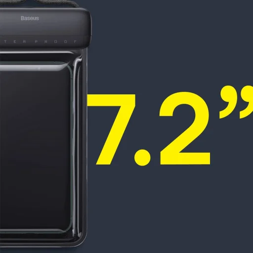 Baseus AquaGlide vízálló telefontok (fekete) - 9