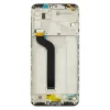 LCD kijelző + érintőegység + elülső borítás Xiaomi Mi A2 Lite fekete thumbnail