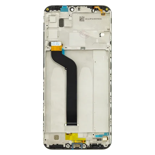 LCD kijelző + érintőegység + elülső borítás Xiaomi Mi A2 Lite fekete - 2