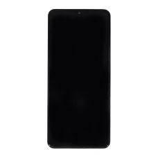 LCD kijelző + Érintő Samsung M127F Galaxy M12 Fekete (Service Pack)