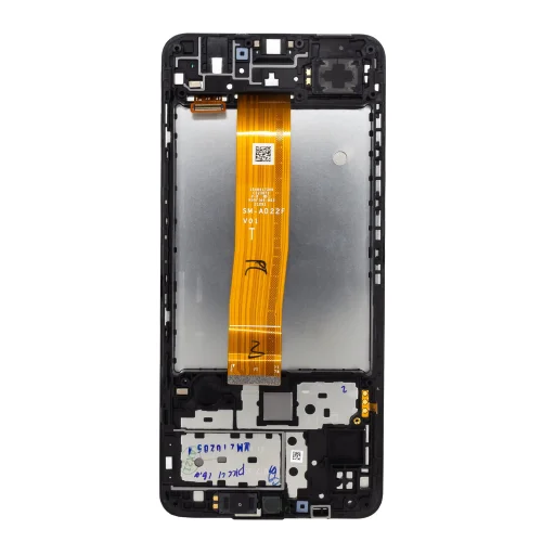 LCD kijelző + Érintő Samsung M127F Galaxy M12 Fekete (Service Pack) - 2