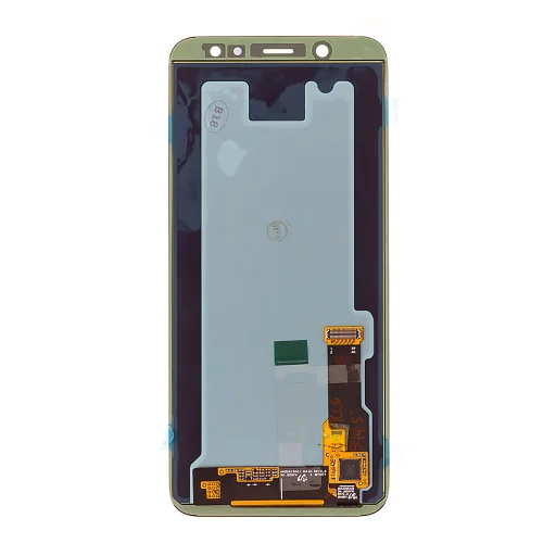 LCD kijelző + Érintőegység Samsung A600 Galaxy A6 2018 Fekete (Szervíz csomag) - 2