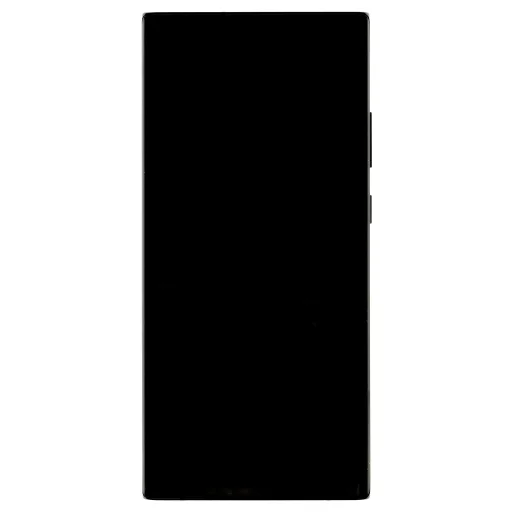 LCD kijelző + Érintőképernyő egység Samsung N985/N986 Galaxy Note 20 Ultra 4G/5G Mystic Black Kamera nélkül (Szerviz csomag) - 1