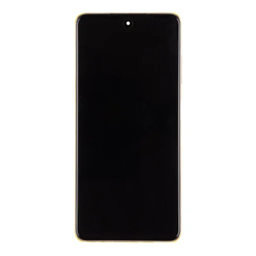 LCD kijelző + érintőpanel + előlap Poco X3 Pro arany (szervizcsomag) - 1