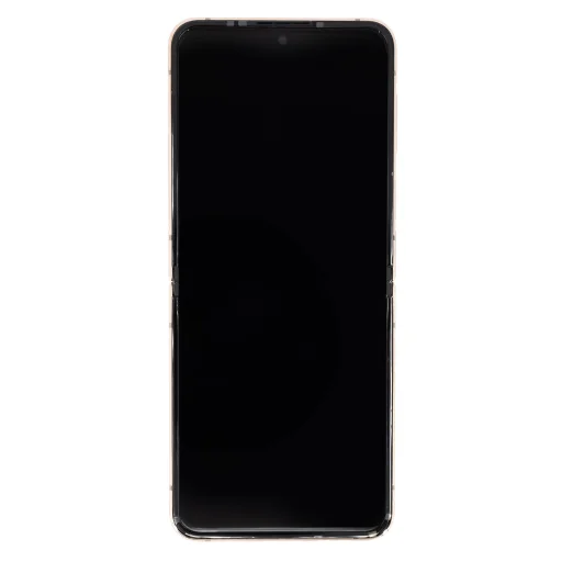 LCD kijelző + Érintőegység + Előlap Samsung F721 Galaxy Z Flip 4 5G Pink (Szervízcsomag) - 1