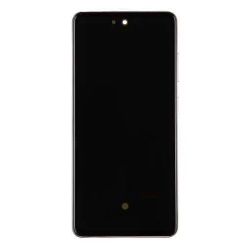 LCD kijelző + Érintőegység Samsung A526/A525 Galaxy A52 Fekete (Szervíz csomag) - 1