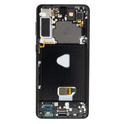 LCD kijelző + Érintőegység Samsung SM-G996 Galaxy S21+ Phantom Black Kamera Nélkül (Szervíz Csomag) - 2