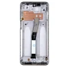 LCD kijelző + Érintőpanel + Előlap Xiaomi Redmi Note 9 Pro/9S/9 Pro Max készülékhez, Glacier White színben thumbnail