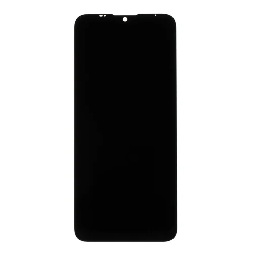 Motorola E20 LCD kijelző + érintőegység fekete - 1