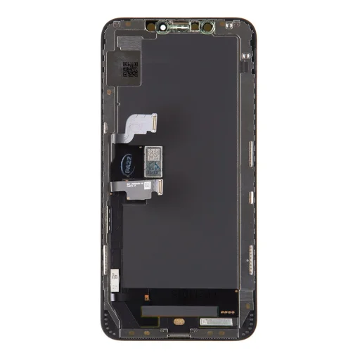 iPhone XS Max LCD kijelző + Érintőegység Fekete Tactical True Color - 2