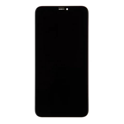 iPhone XS Max LCD kijelző + Érintőegység Fekete Tactical True Color - 1