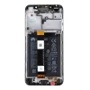 LCD kijelző + érintőegység Huawei Y5p fekete (szervíz csomag) thumbnail