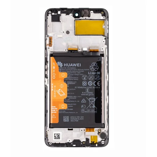 LCD kijelző + Érintő panel + Előlap Huawei P Smart 2021 (Szervíz csomag), - 2