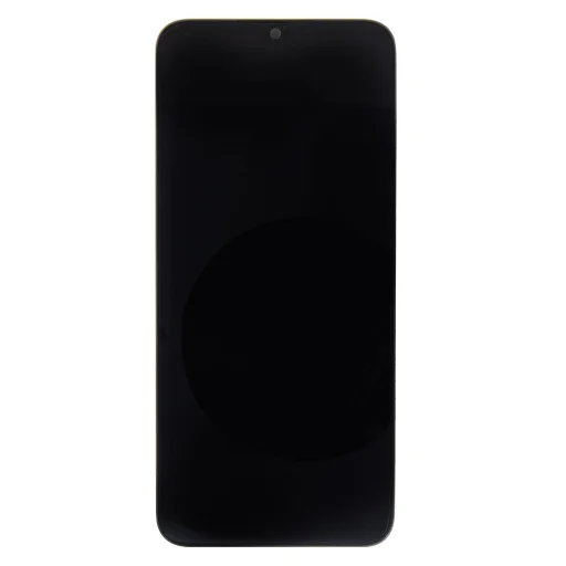 LCD kijelző + érintőegység + előlapi burkolat Honor X8 5G fekete (szerviz csomag) - 1