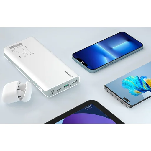 Romoss SENSE8F Powerbank, 30000mAh, 22.5W (fehér) - 4