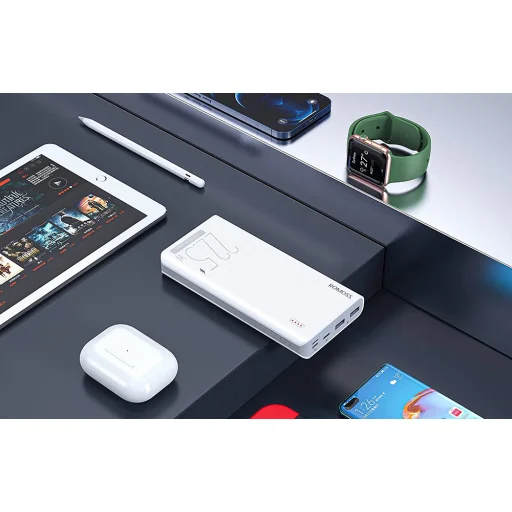 Romoss SENSE8F Powerbank, 30000mAh, 22.5W (fehér) - 6