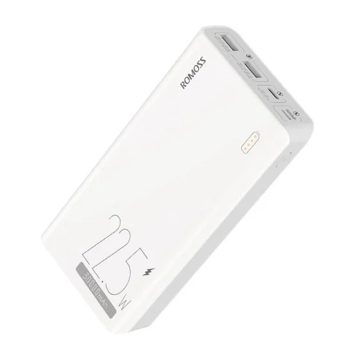Romoss SENSE8F Powerbank, 30000mAh, 22.5W (fehér) - 1