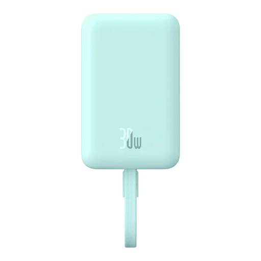 Baseus Mágneses Mini Powerbank, 10000mAh, USB-C 30W, MagSafe (kék) - 6