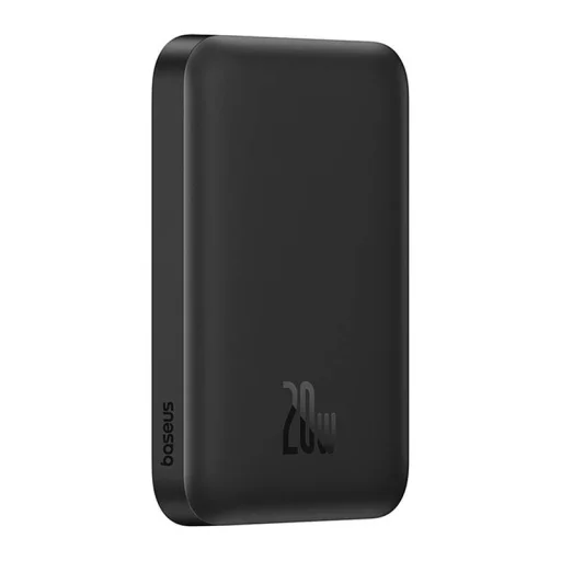 Mini Wireless PowerBank 20W Baseus (fekete) - 4