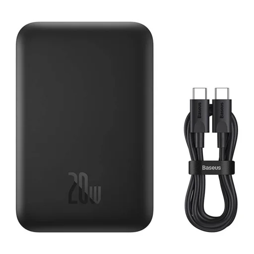 Mini Wireless PowerBank 20W Baseus (fekete) - 9