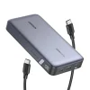 Powerbank 25000mAh Ugreen PB205, USB + 2x USB-C, 145W PD (szürke) thumbnail
