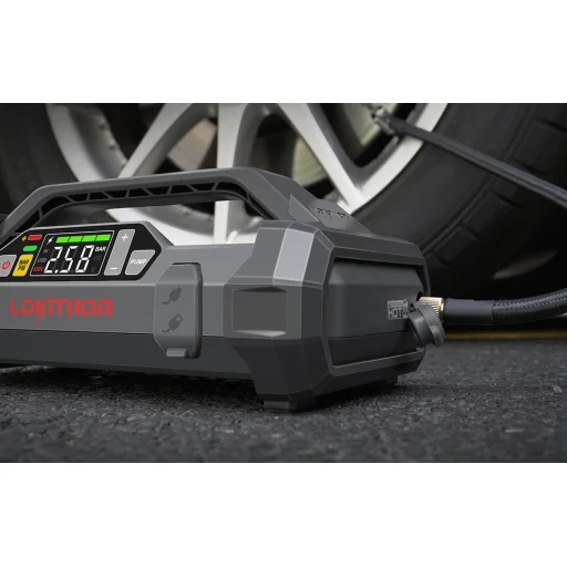 Powerbank / Jump starter Lokithor JA302, 2500A, kompresszor 10-150 PSI - 3