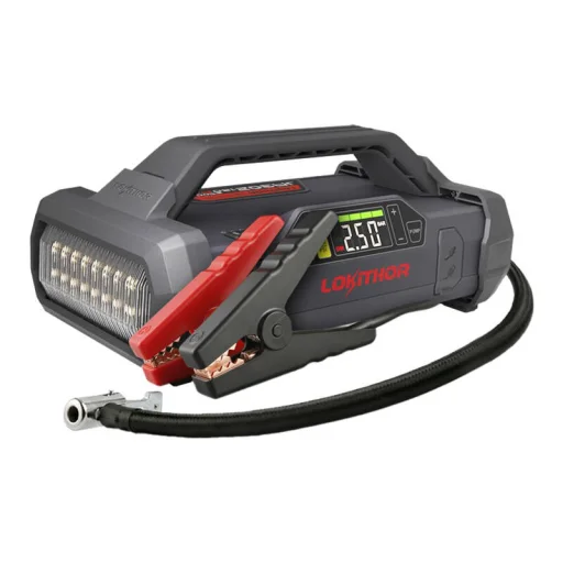 Powerbank / Jump starter Lokithor JA302, 2500A, kompresszor 10-150 PSI - 2