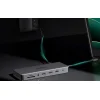 USB-C Hub Ugreen CM681 4x USB, 2x HDMI, DisplayPort, RJ45, SD/TF, AUX, PD 100W (szürke) thumbnail