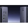 Ugreen U710 dokkoló állomás 2x Thunderbolt 4, DisplayPort 8K 30Hz, 4x USB, USB-C, RJ45, SD/TF, AUX, PD 90W (szürke) thumbnail