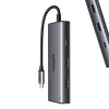 UGREEN CM498 6 az 1-ben adapter USB-C - 2x USB-A 3.0, USB-C 3.0, 2xHDMI, PD thumbnail