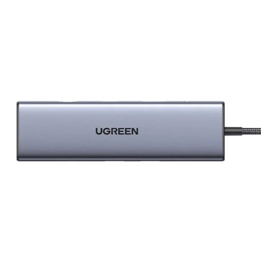 UGREEN Revodok CM498 10 az 1-ben adapter USB-C - 3x USB-A 3.0, HDMI, VGA, RJ45, SD/TF, AUX3,5 mm, PD - 4