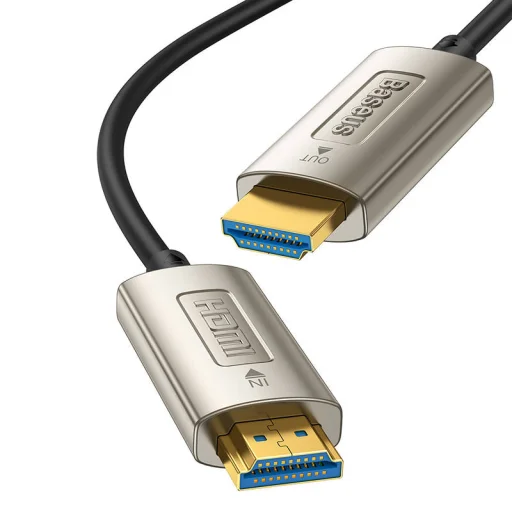 Baseus High Definition HDMI - HDMI kábel, 10m, 4K (fekete) - 4