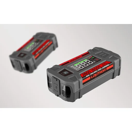 Lokithor J1500 Powerbank / Indítássegítő - 1000A 12V 46Wh - 3