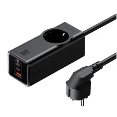 Power Strip GaN McDodo CH-4620 EU 70W, 2x USB-C, 1x USB (fekete)