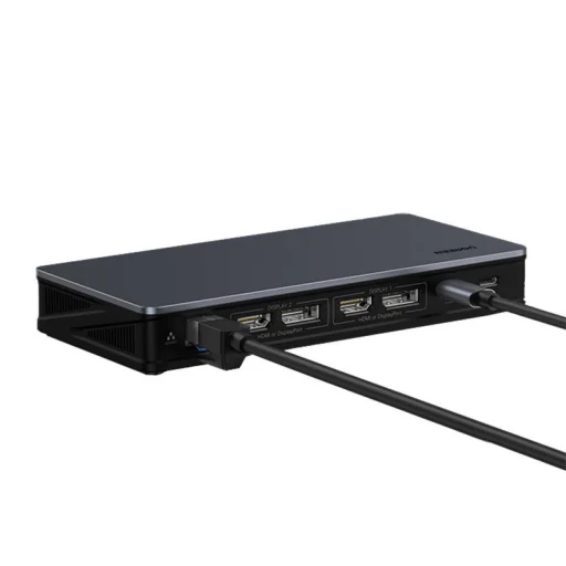 UGREEN Revodok Pro CM615 Adapter hub USB-C - 2x USB-A, 1x USB-C 3.1, 2x HDMI, 2x DP, SD/TF, RJ45 - 3
