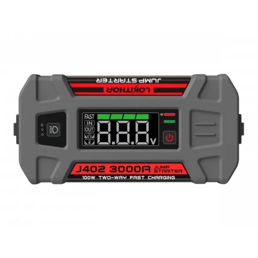 Powerbank / Indító booster Lokithor J402 - 3000A 12V 88,8Wh - 1