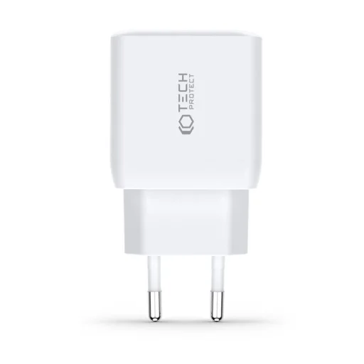Tech-Protect C35W-2 hálózati töltő 2x USB-C PD 35W - fekete - 3