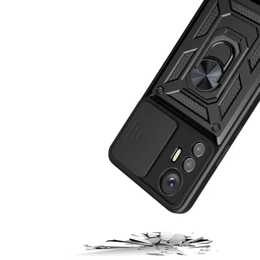 Tech-Protect CamShield Pro tok Xiaomi 12 Lite - fekete - 2