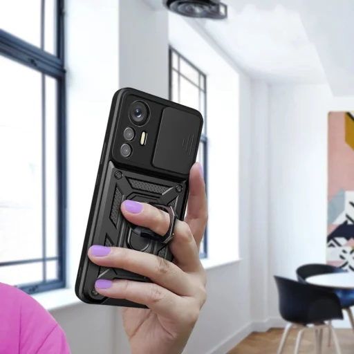 Tech-Protect CamShield Pro tok Xiaomi 12 Lite - fekete - 7