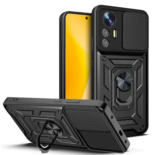 Tech-Protect CamShield Pro tok Xiaomi 12 Lite - fekete - 1