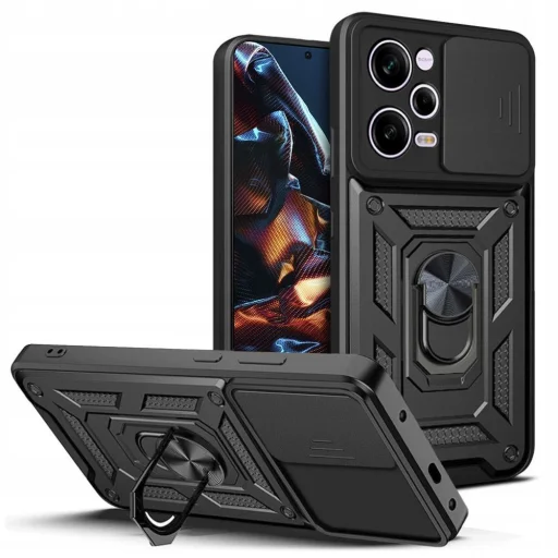 Xiaomi Redmi Note 12 Pro 5G / Poco X5 Pro 5G tok Tech-Protect CamShield Pro - Fekete - 1