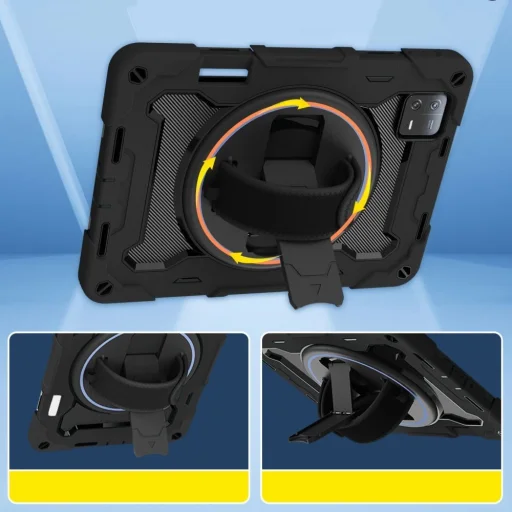 Tech-Protect Solid360 tok Xiaomi Pad 6 / 6 Pro-hoz - fekete - 5