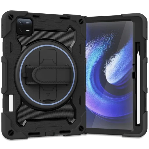 Tech-Protect Solid360 tok Xiaomi Pad 6 / 6 Pro-hoz - fekete - 1