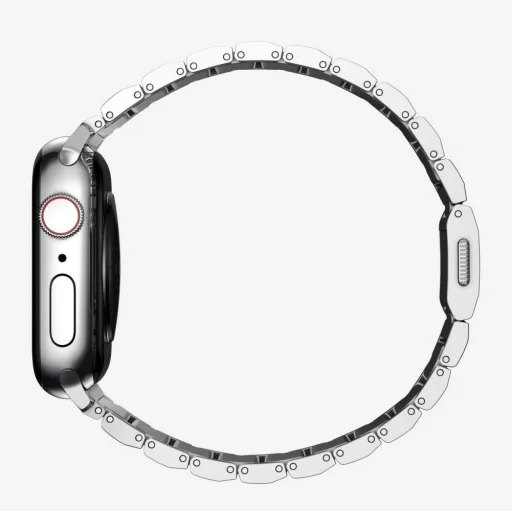 Tech-Protect SteelBand karkötő Apple Watch 4 / 5 / 6 / 7 / 8 / 9 / SE / Ultra 1 / 2 (42/44/45/49 mm) - Ezüst - 3