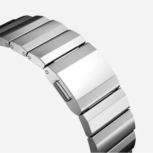 Tech-Protect SteelBand karkötő Apple Watch 4 / 5 / 6 / 7 / 8 / 9 / SE / Ultra 1 / 2 (42/44/45/49 mm) - Ezüst - 4