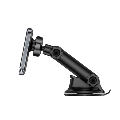 Tech-Protect MM15W-V2 autós telefontartó MagSafe 15W-os induktív töltővel a műszerfalra - fekete - 4