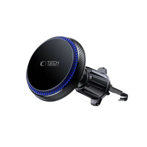 Tech-Protect MM15W-V4 autós telefontartó MagSafe 15W induktív töltővel légbefúvóhoz - fekete - 3
