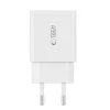 Tech-Protect NC30W USB-C PD 30W / USB-A QC 3.0 hálózati töltő - fekete - 3